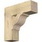 Ekena Millwork Funston Block Rough Sawn Bracket, Douglas Fir, 6"W x 20"D x 20"H BKT06X20X20FST05RDF - alternate 1